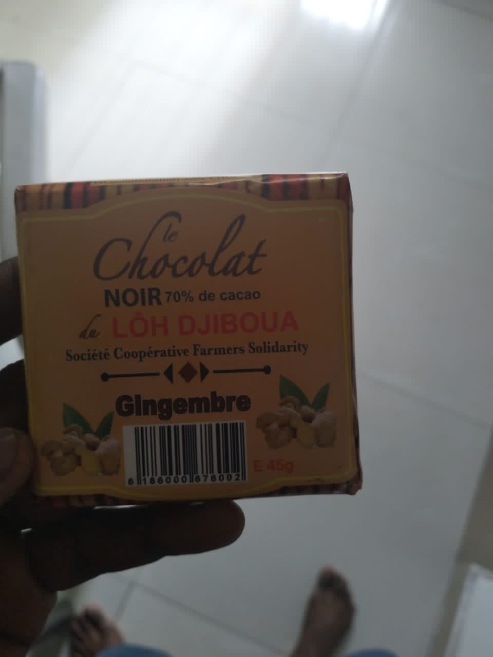 Chocolate Gingembre